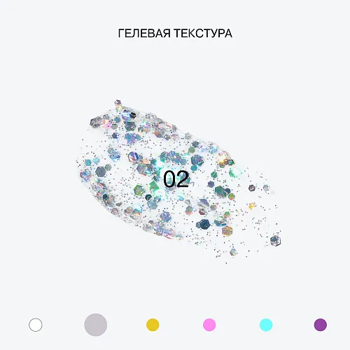 Глиттер на гелевой основе Glitter Dose